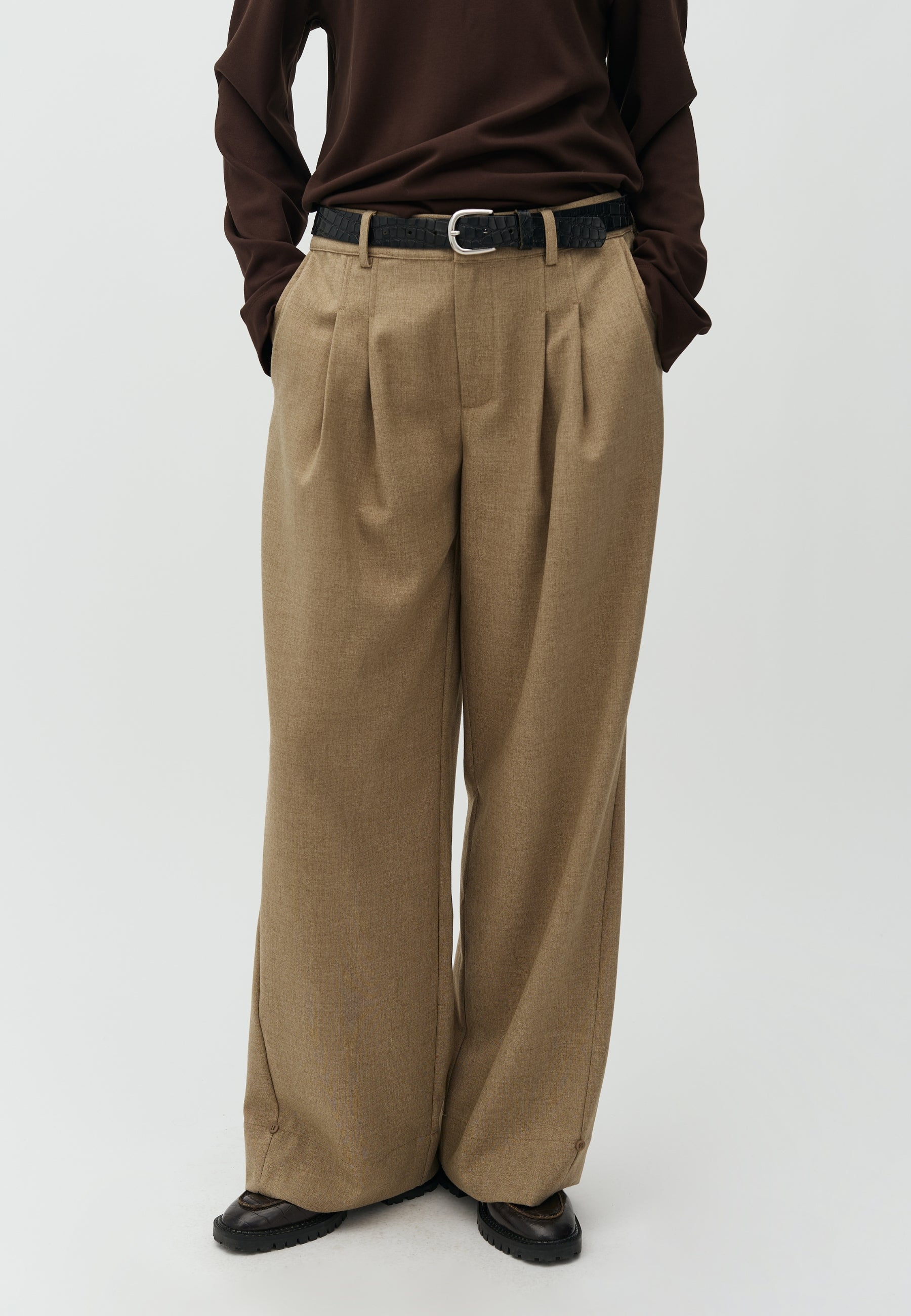 MbyM / Viole-M Woli Pant / Falcon Melange