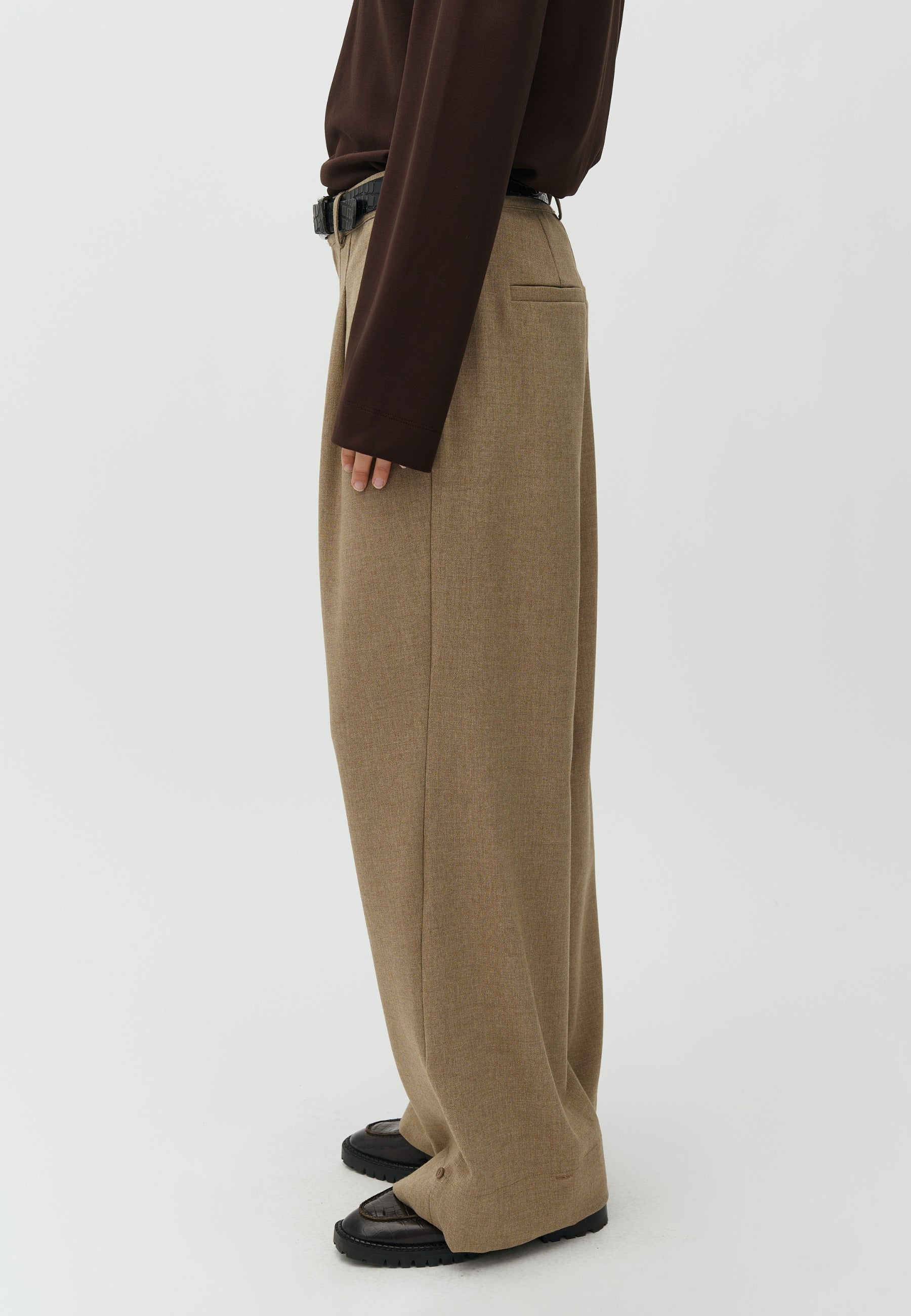 MbyM / Viole-M Woli Pant / Falcon Melange