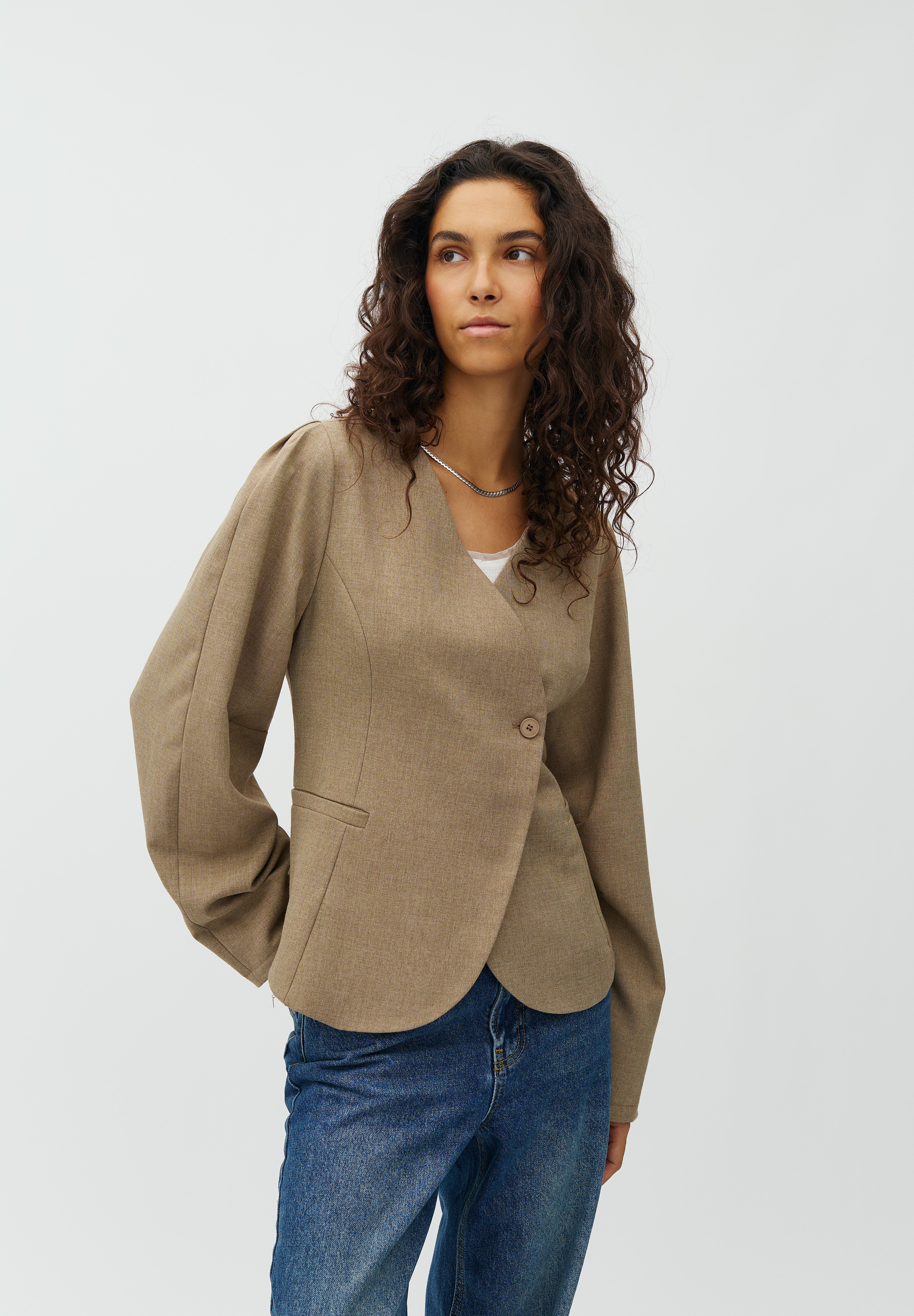 MbyM / Diane-M Woli Jacket / Falcon Melange