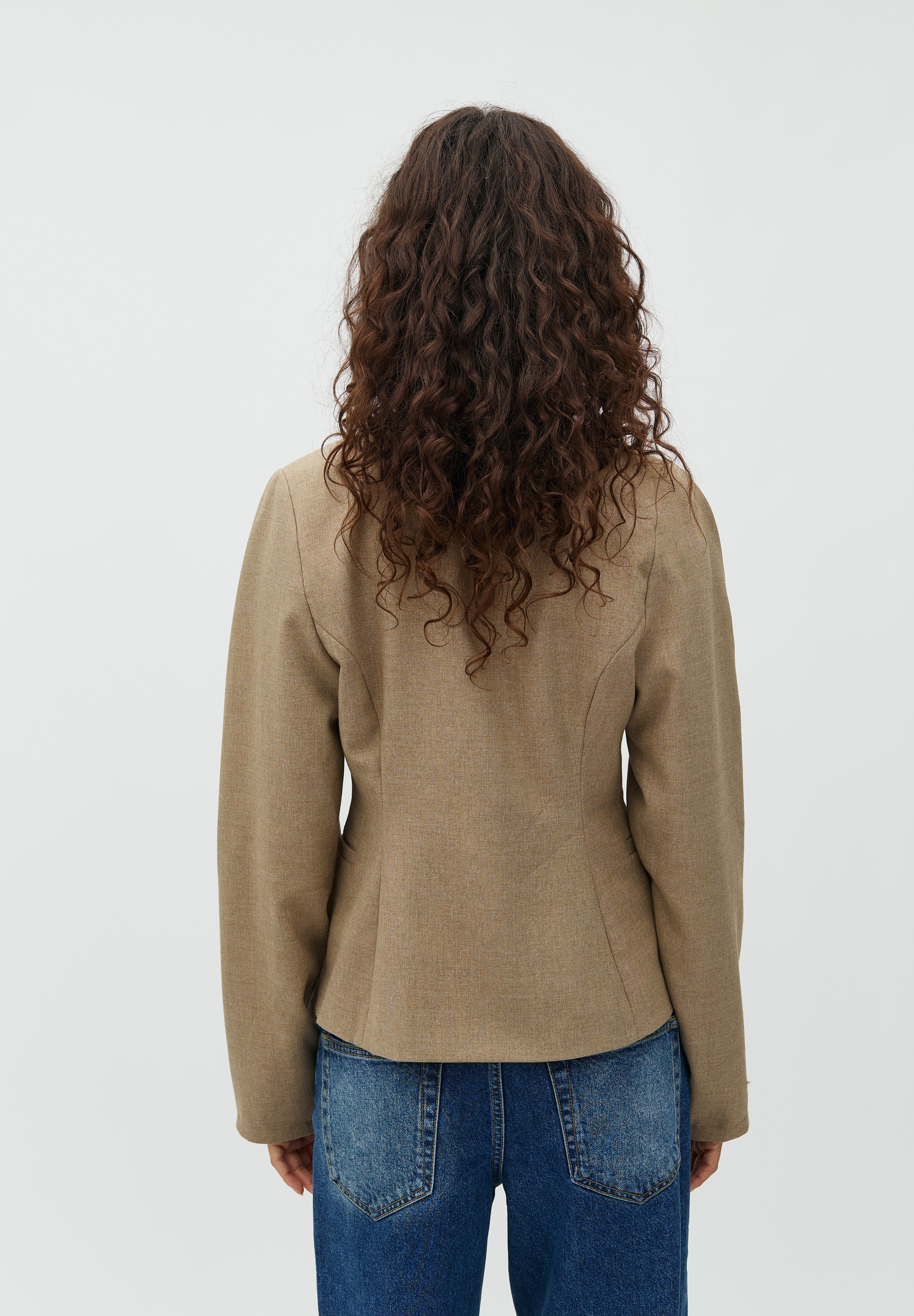 MbyM / Diane-M Woli Jacket / Falcon Melange