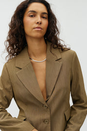 MbyM / Haring-M Xannia Blazer / Light Olive Melange