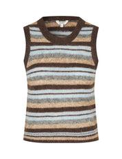 MbyM / Flavin-M Friday Stripe Knit / Friday Mutli Stripe Brown