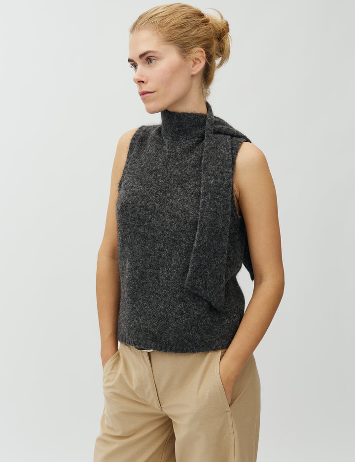 MbyM / Fine-M Friday Knit / Dark Grey Melange