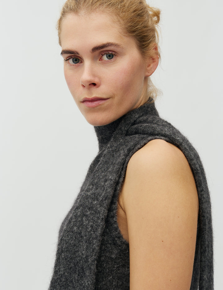 MbyM / Fine-M Friday Knit / Dark Grey Melange
