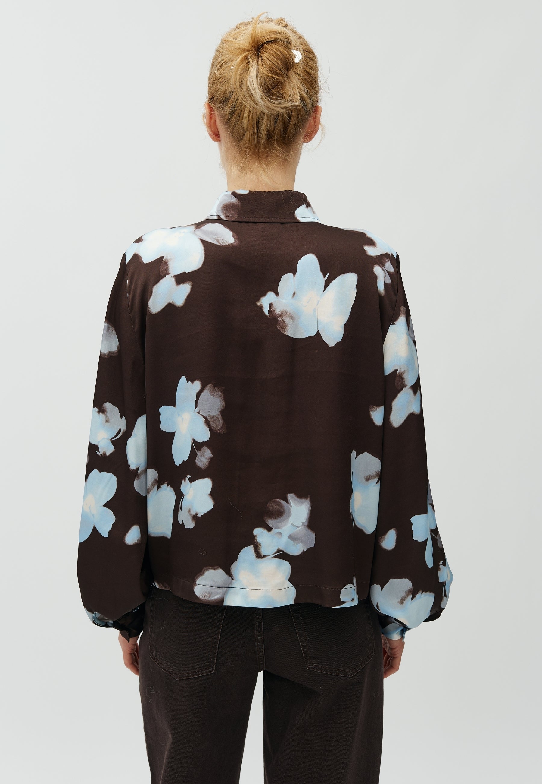 MbyM / Carreria-M Big Flower Paint Blouse / Big Flower Paint