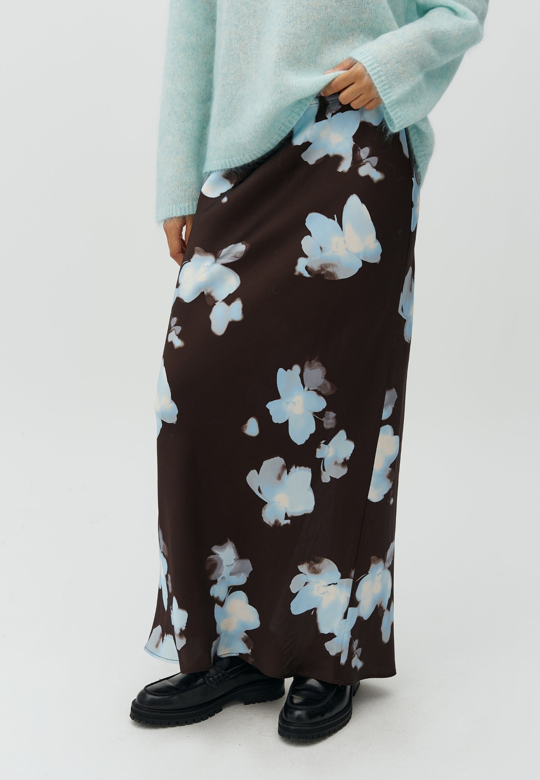 MbyM / Aninda-M Skirt / Big Flower Paint