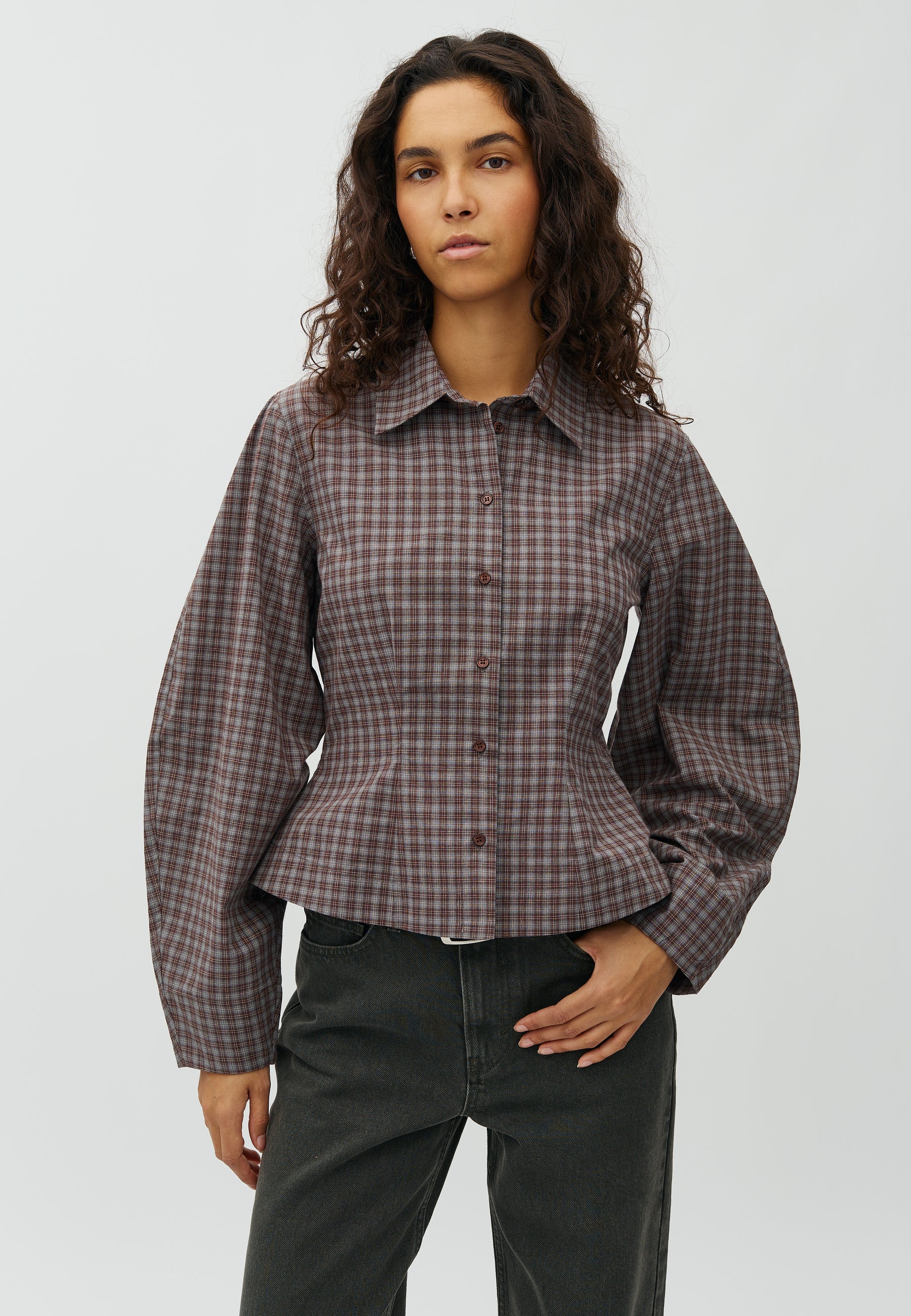 MbyM / Letina-M Olivette Blouse / Mirage Check