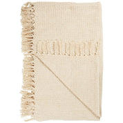 Ib Laursen / Plaid creme Waffelmuster / B: 130 L: 160