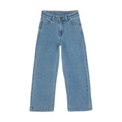 Minymo / Jeans wide loose fit  / Light dusty blue