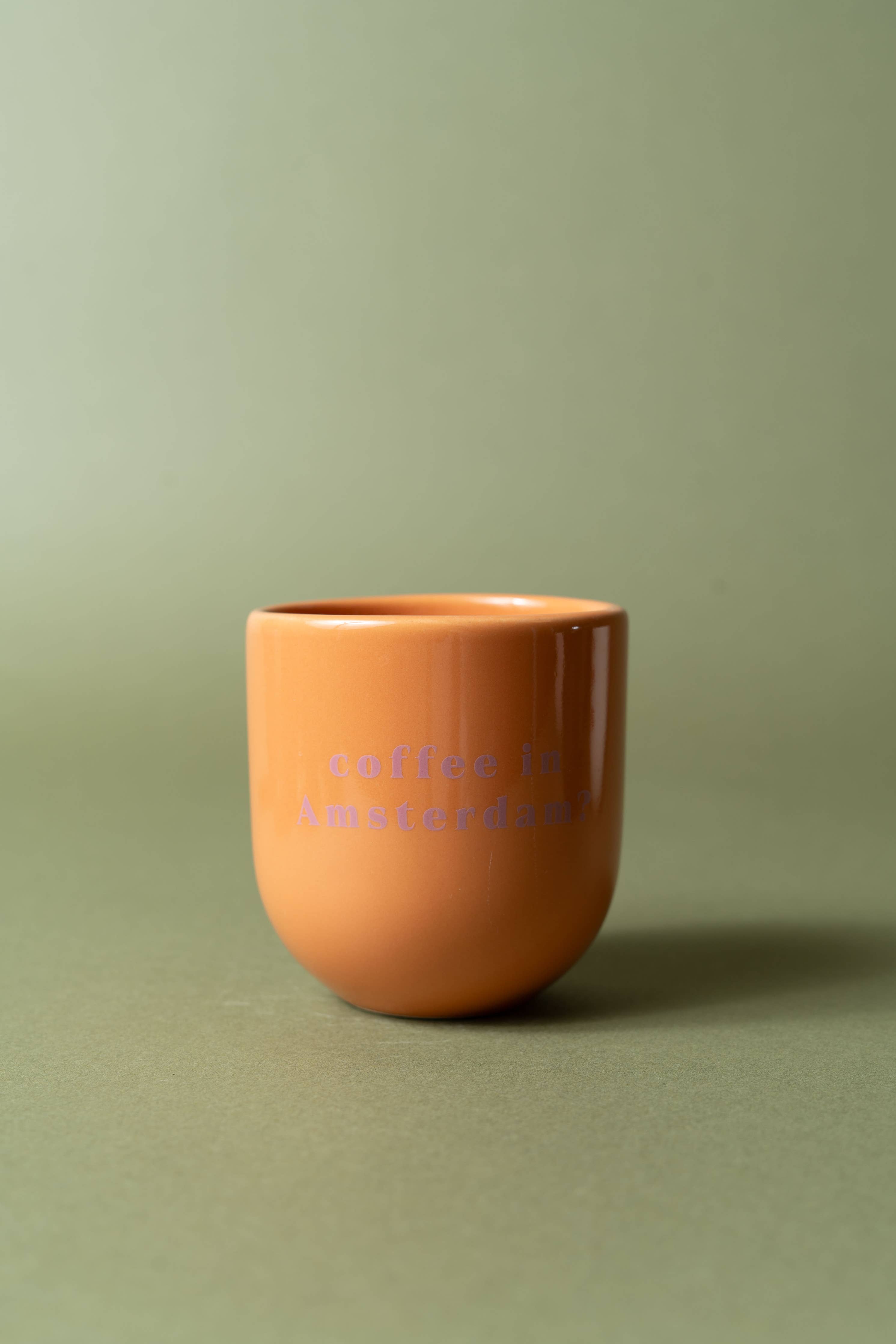 Sisi, house of style BV - Sisi Becher „Coffee in Amsterdam“ – keramischer Kaffeebecher