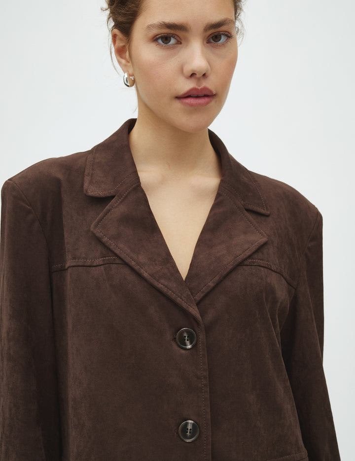 MbyM / Mabea-M Suana Blazer / Dark Brown