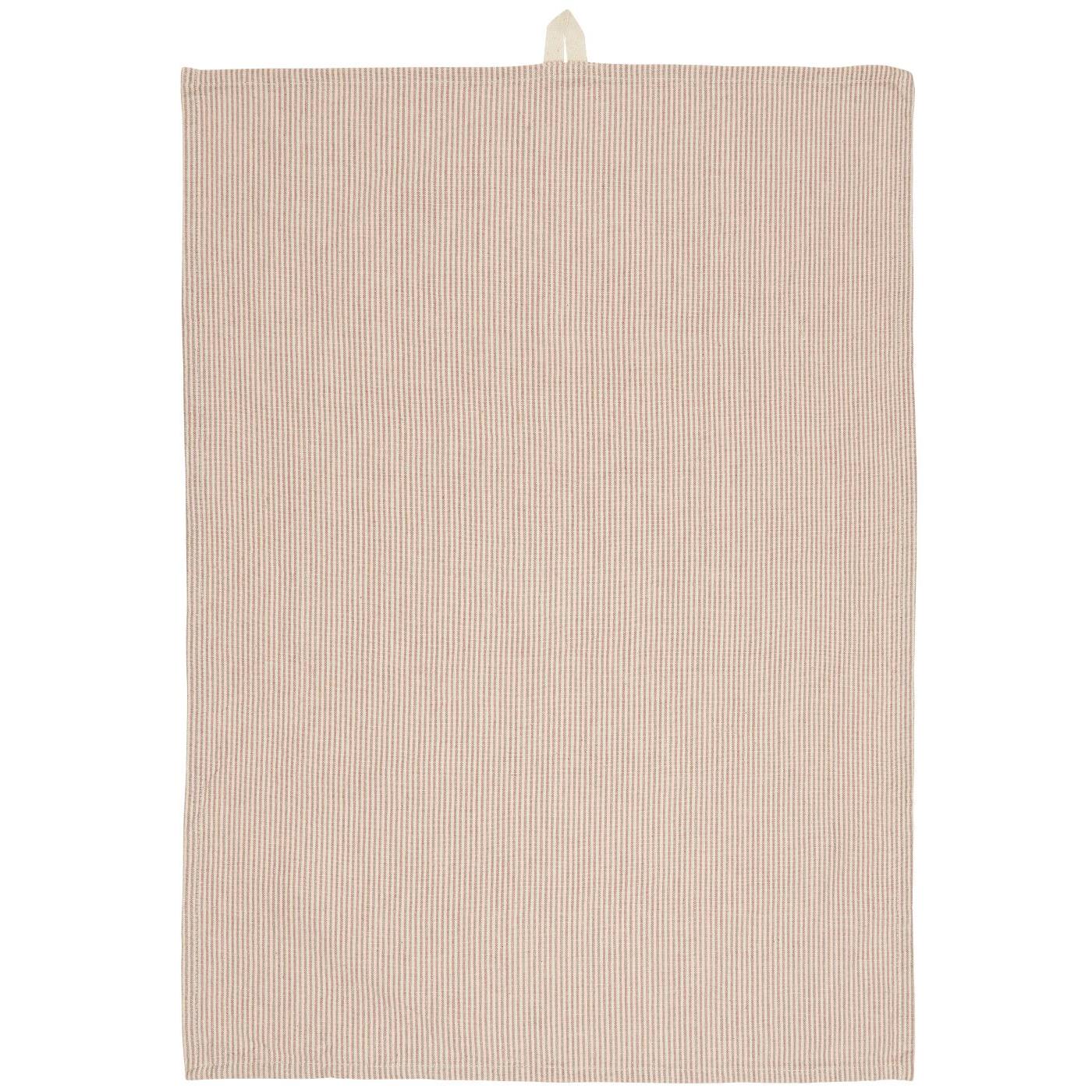 Ib Laursen / Geschirrtuch Liva m/dünnen malva Streifen / B: 50 L: 70
