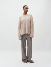 MbyM / Gillis-M Brush Knit / Light Beige