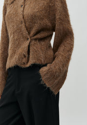 MbyM / Lari-M Brush Knit / Walnut Melange
