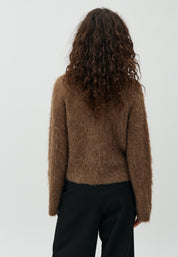 MbyM / Lari-M Brush Knit / Walnut Melange