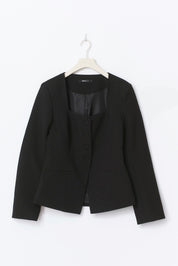 Gina Tricot / Heart shaped tailored blazer / Black