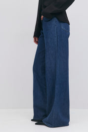 Gina Tricot / Palazzo jeans / Scandi blue