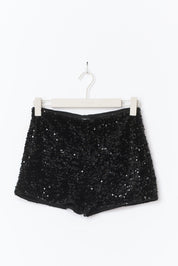 Gina Tricot / Sequin hot pants / Black