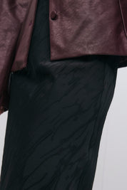 Gina Tricot / Structured skirt / Black