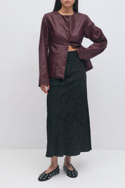 Gina Tricot / Structured skirt / Black