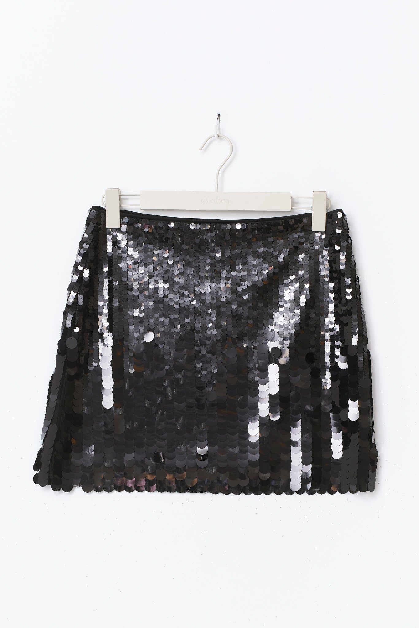 Gina Tricot / Sequin mini skirt / Black