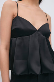 Gina Tricot / Bubble singlet / Black