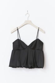 Gina Tricot / Bubble singlet / Black
