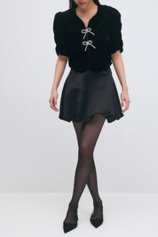 Gina Tricot / Balloon skirt / Black