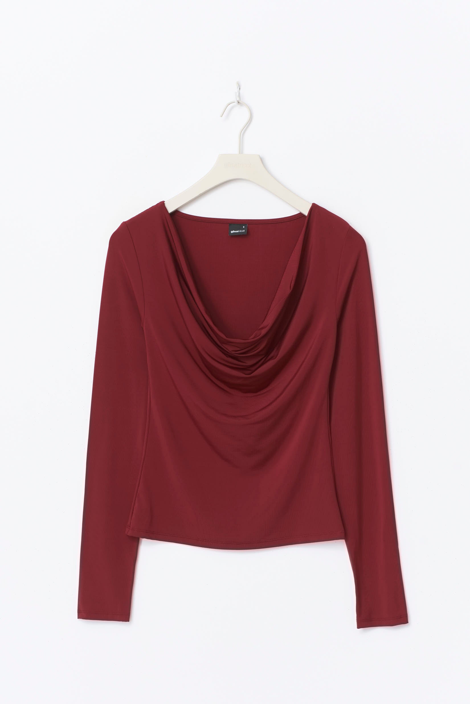 Gina Tricot / Waterfall top / Pomegranate