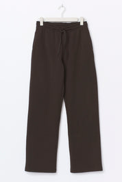 Gina Tricot / Basic straight sweatpants / Black Coffee