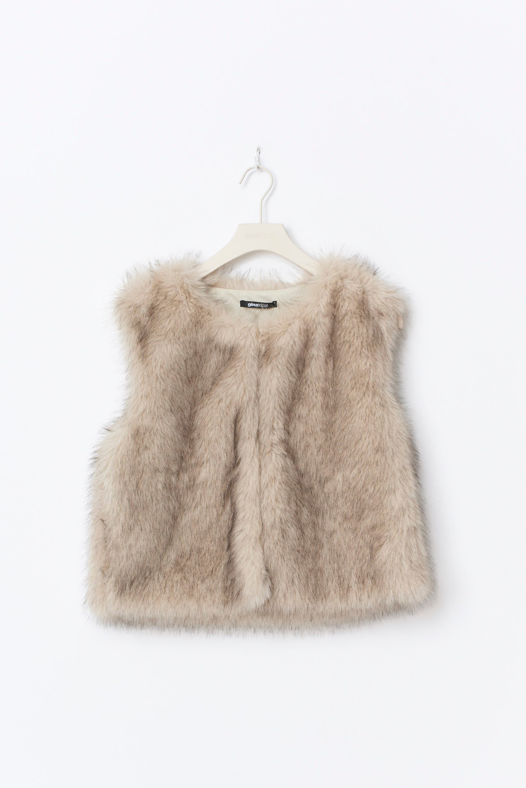 Gina Tricot / Faux fur vest / Beige