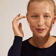 Pilgrim / EANNA mittelgroße Creolen, vergoldet