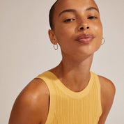 Pilgrim / EANNA große Creolen, vergoldet