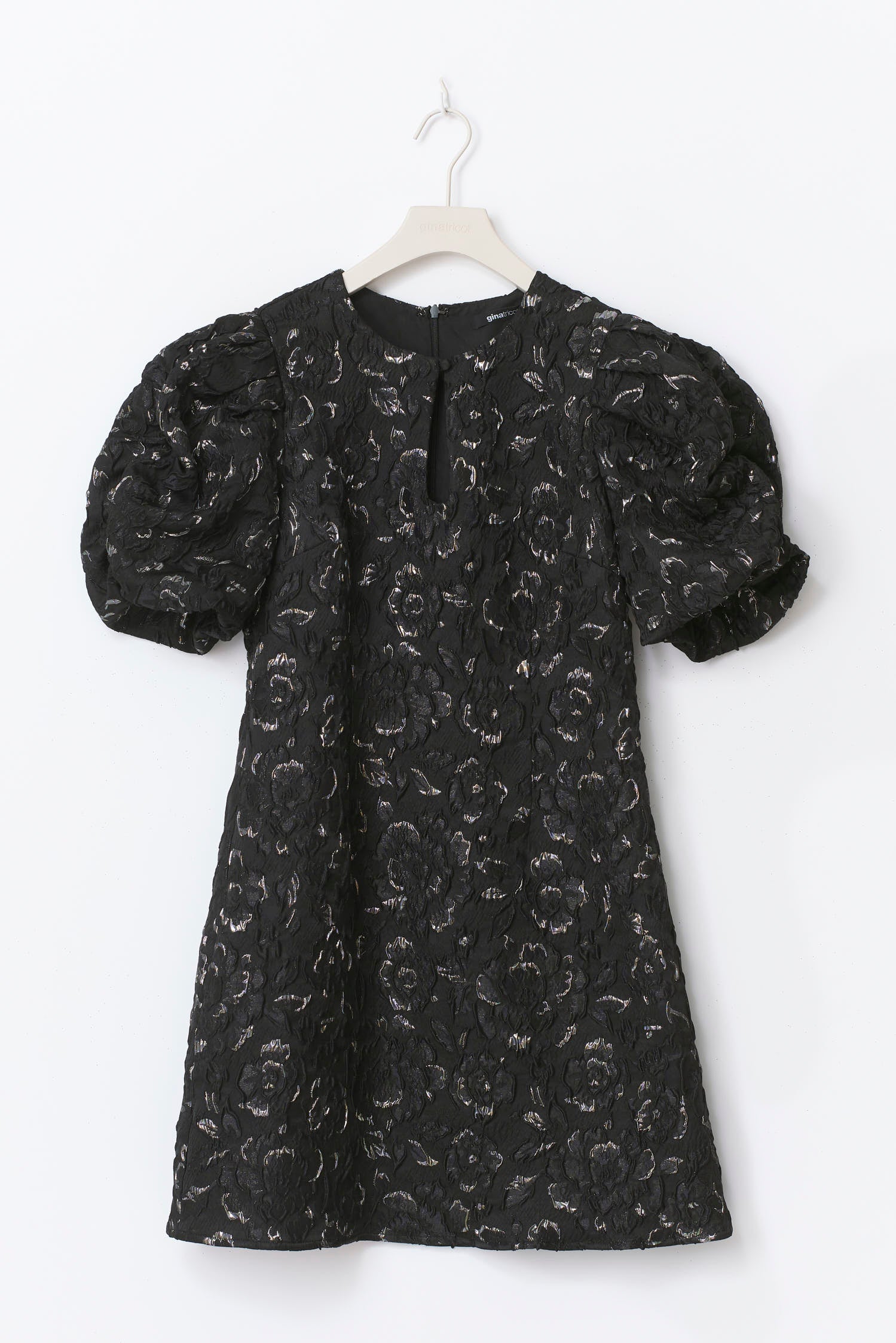Gina Tricot / Brocade dress / Black