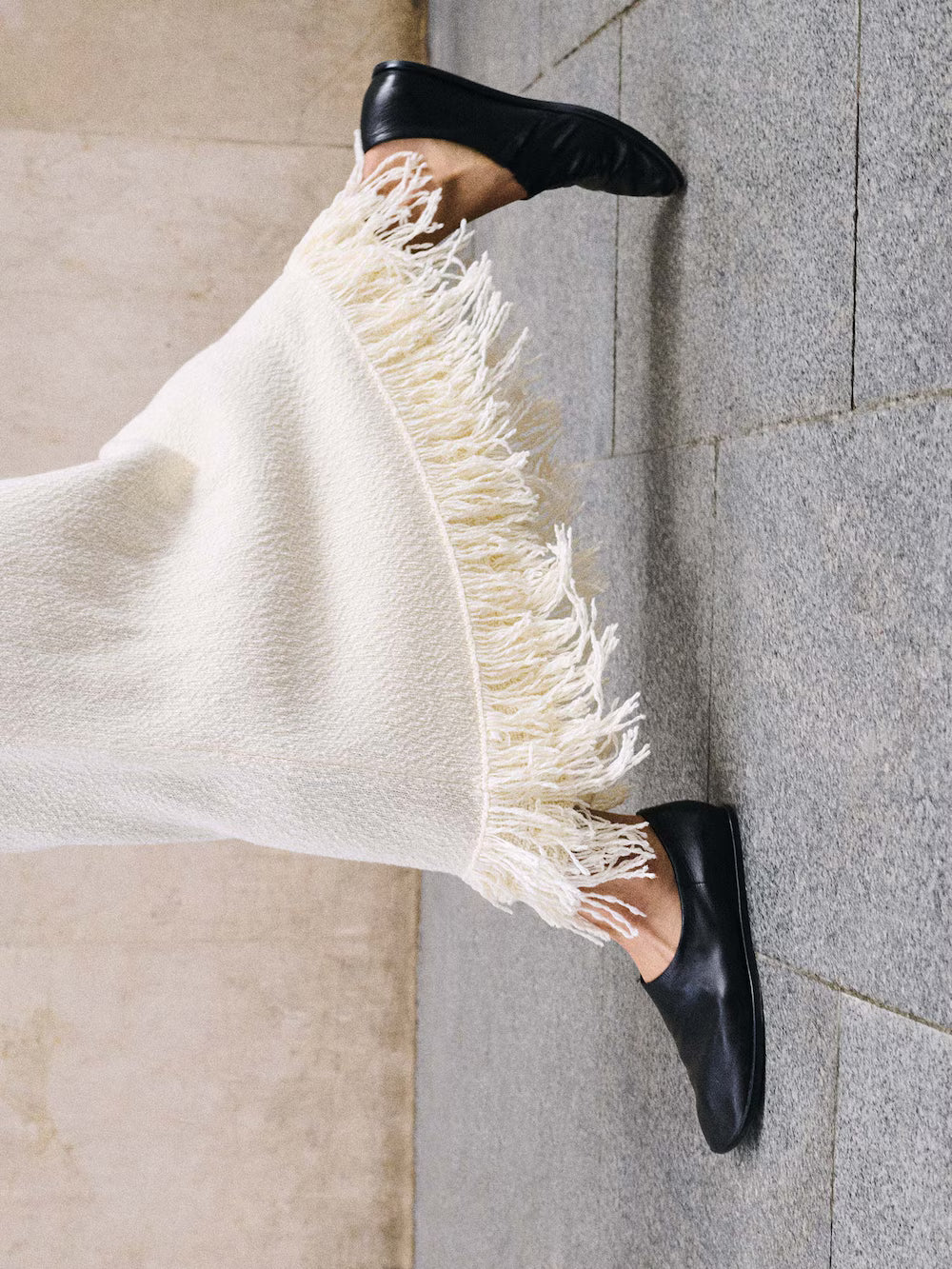 Edited / Alissa Knit Dress / Antique White