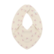 Pippi / Bandana Bib Girl -AOP (3-pack) / Mauve Orchid
