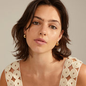 Pilgrim / IOANNA chunky Creolen vergoldet