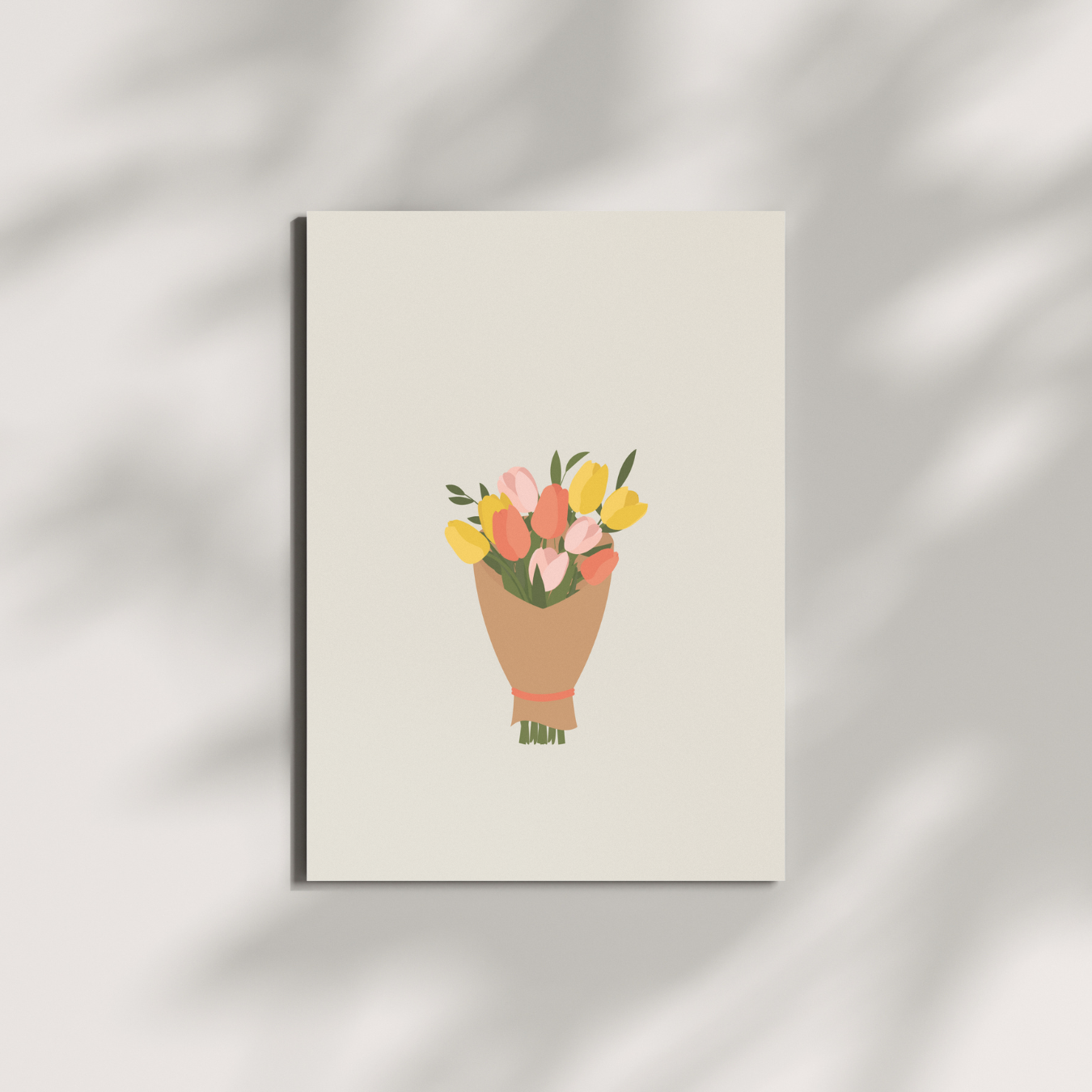 HERR&FRAUHEMPEL - Postkarte - Blumenstrauß