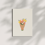 HERR&FRAUHEMPEL - Postkarte - Blumenstrauß