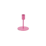 Kerzenhalter - Basic - Metall - Neonpink - 8x8x10cm