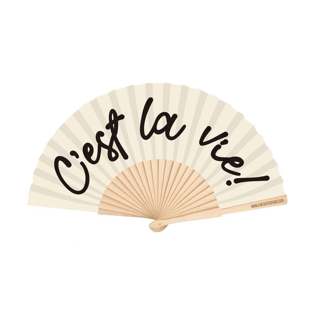 Fantastico Fans - C'est La Vie Script 23cm Fächer