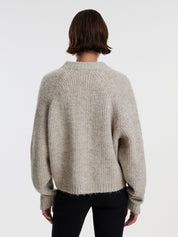 EDITED / Rani Bomber Cardigan / Taupe