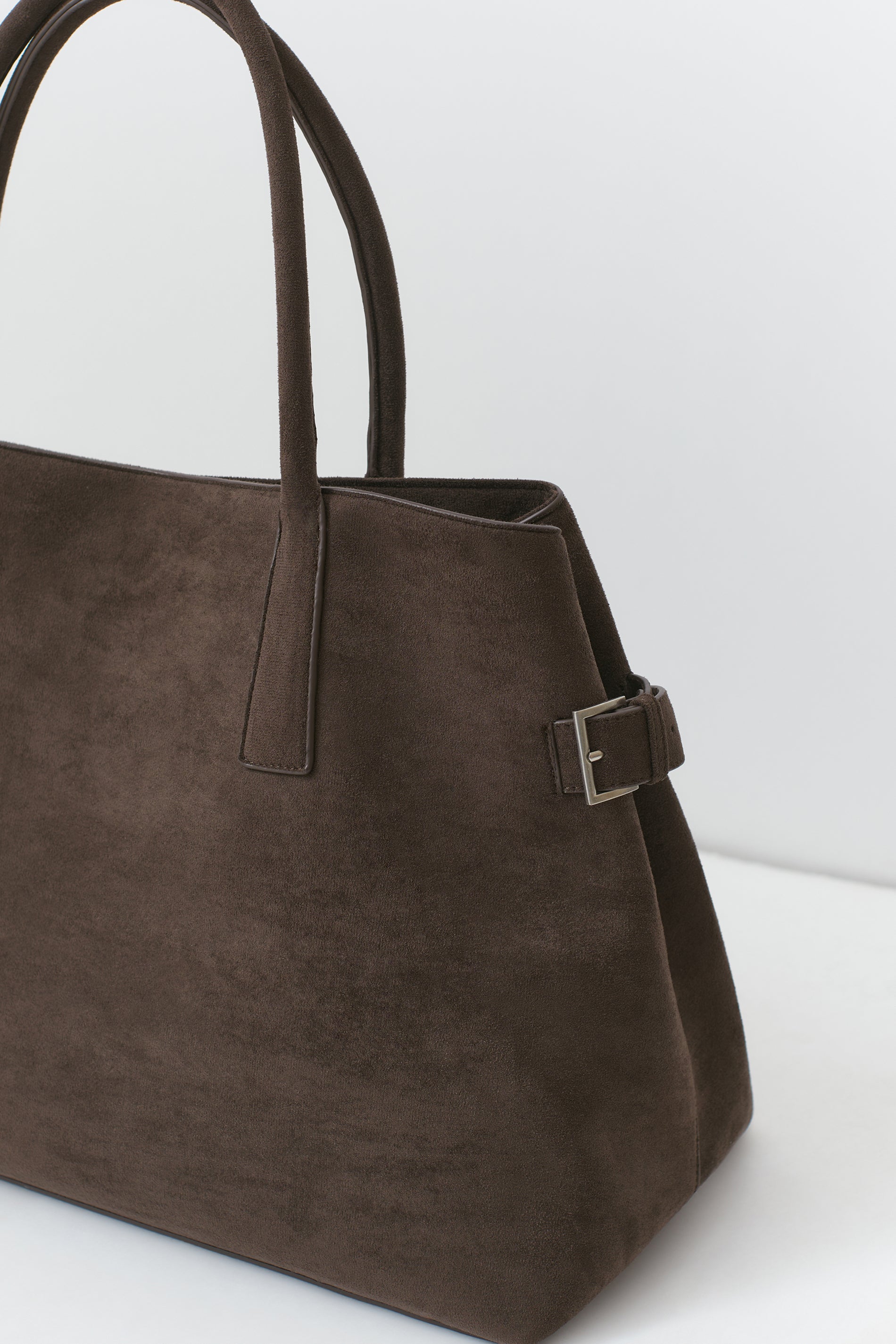 Gina Tricot / Large tote bag / Dark brown (7180)