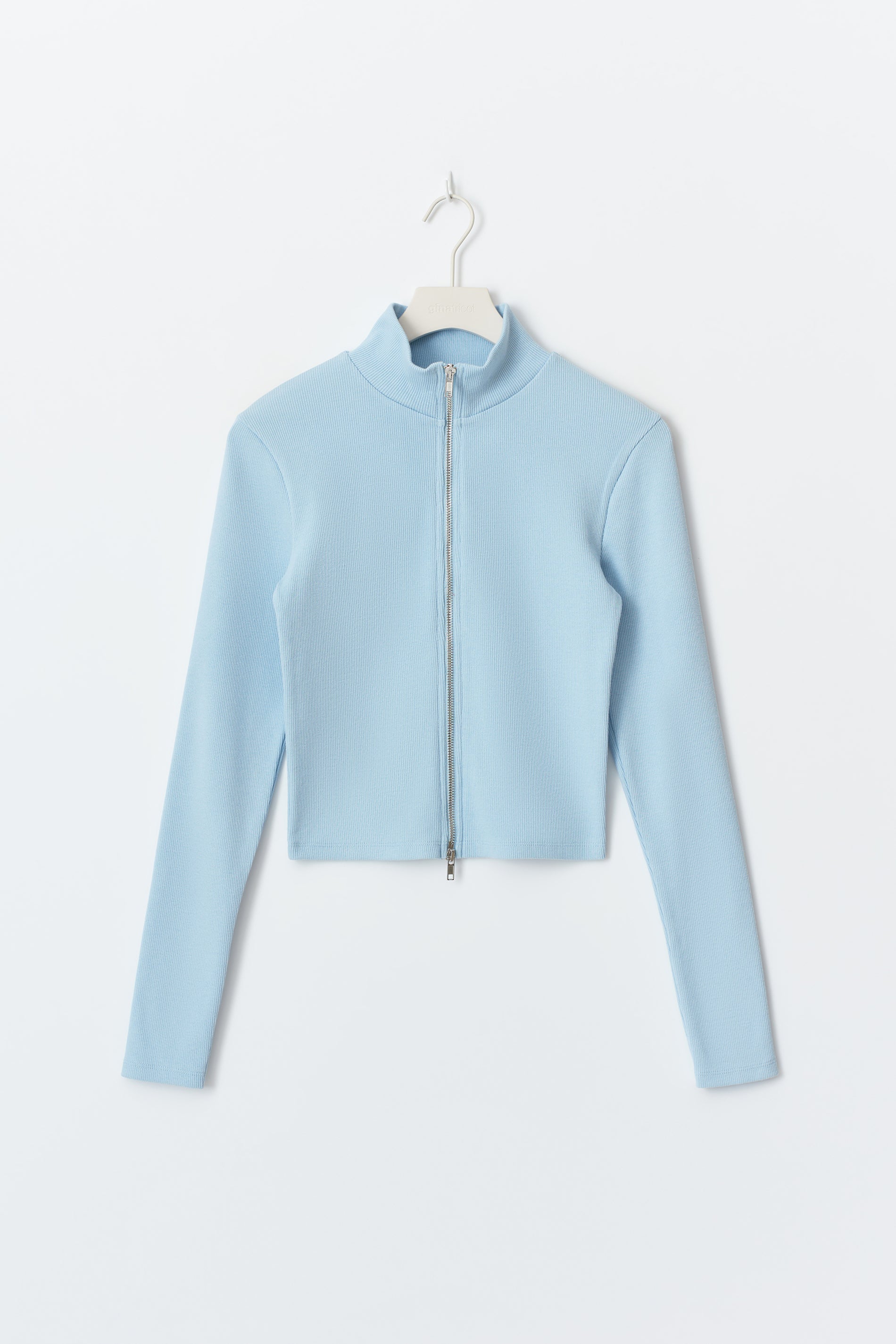 Gina Tricot / Two-way zip top / Cashmere blue (5091)