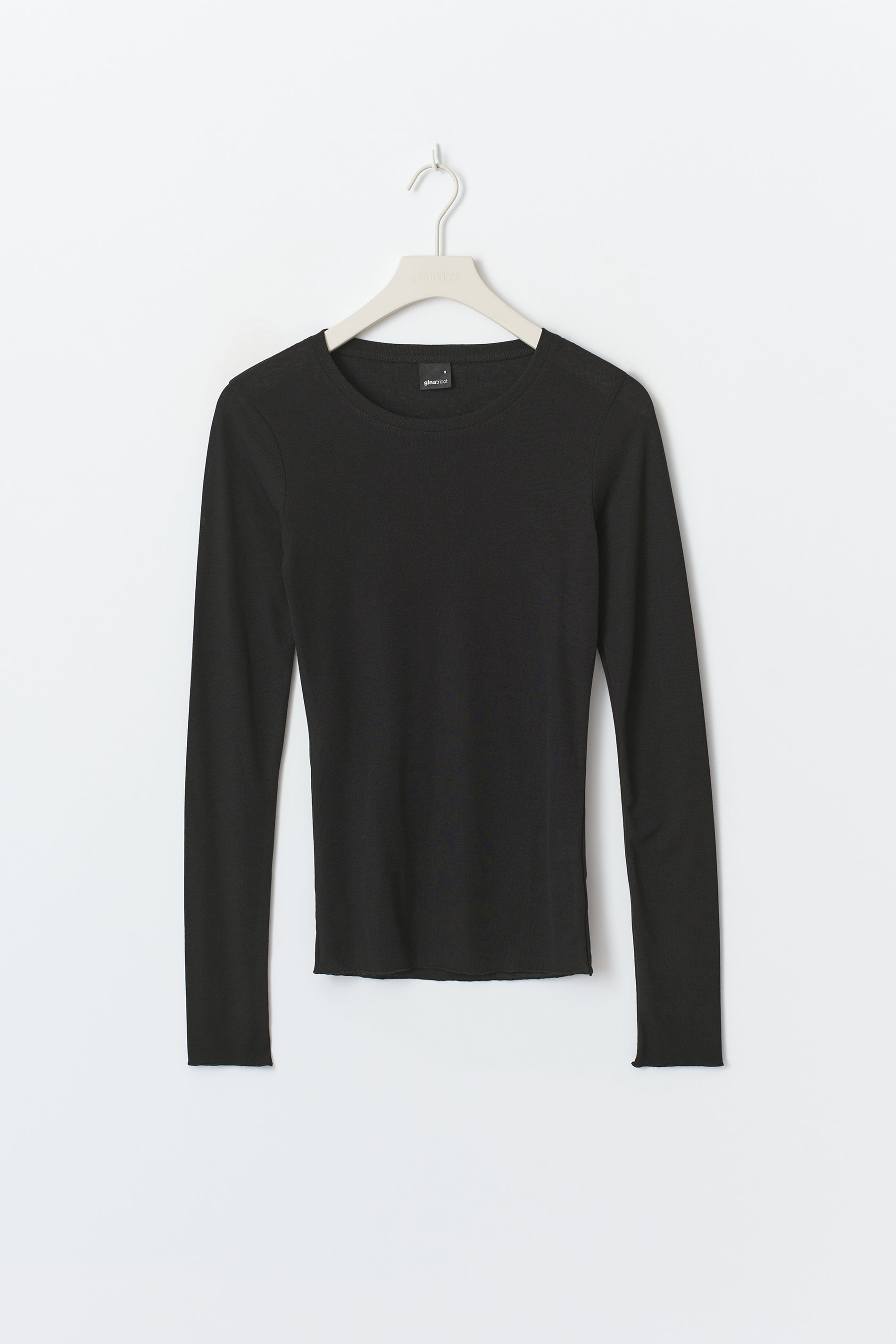 Gina Tricot / Sheer top / Lt greymelange (8049)