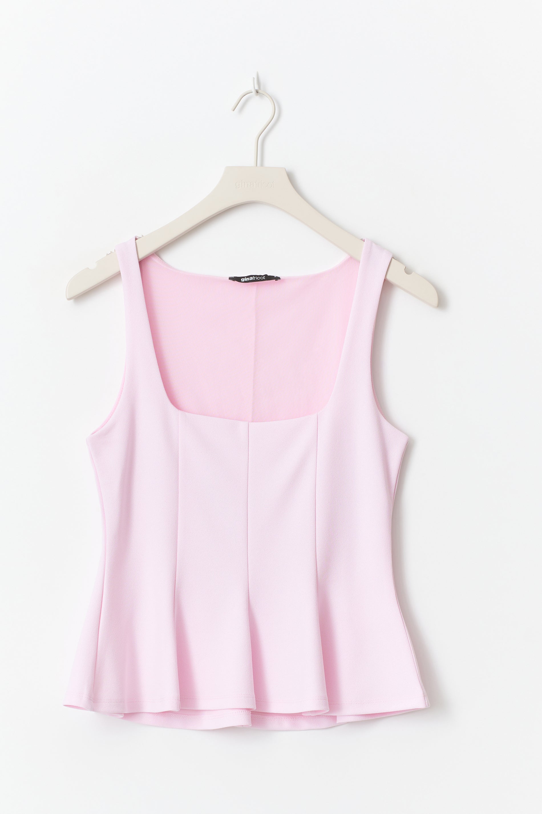 Gina Tricot / Peplum top / Lt pink