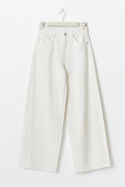 Gina Tricot / Twisted wide jeans / Offwhite