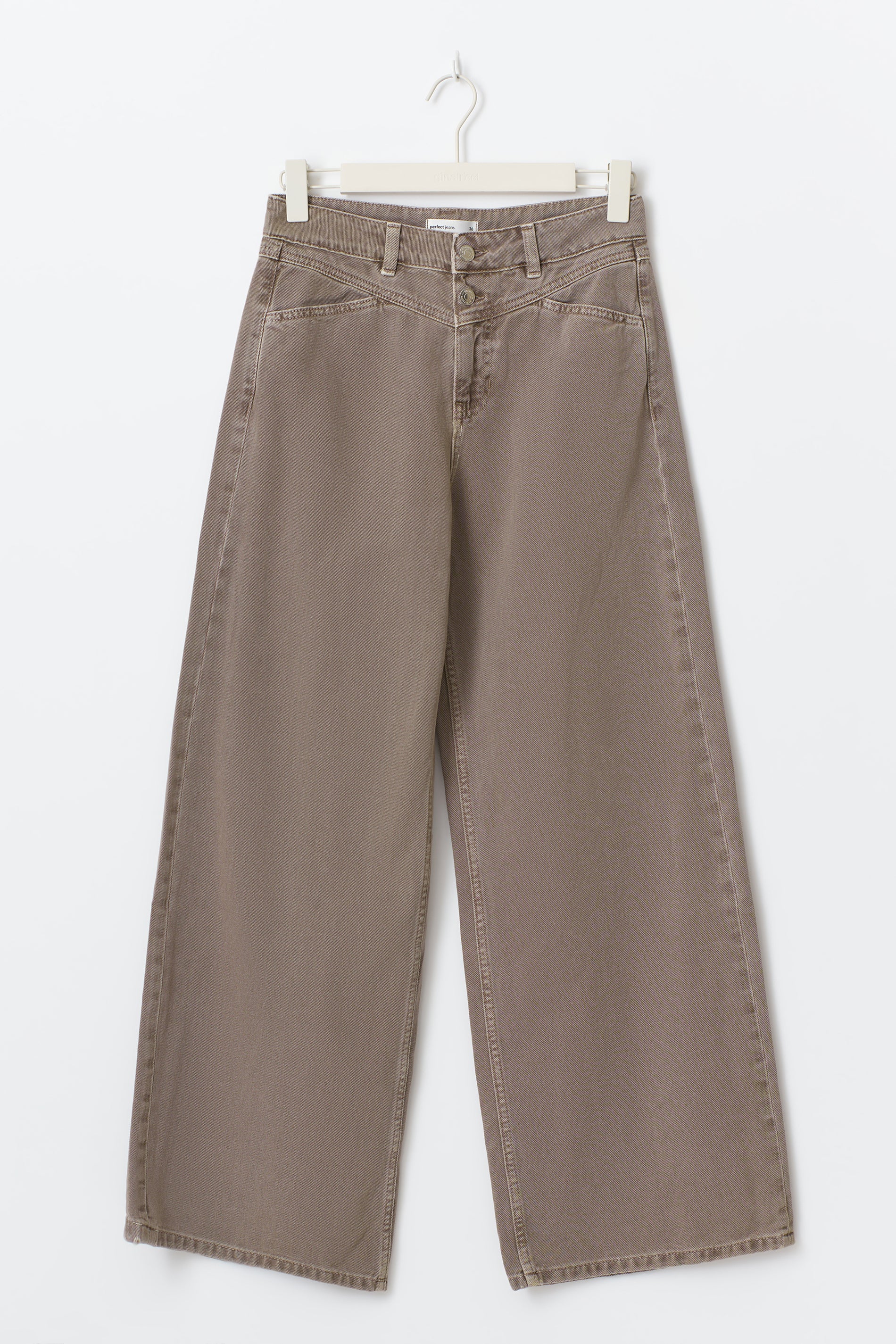 Gina Tricot / Yoke jeans / Washed brown