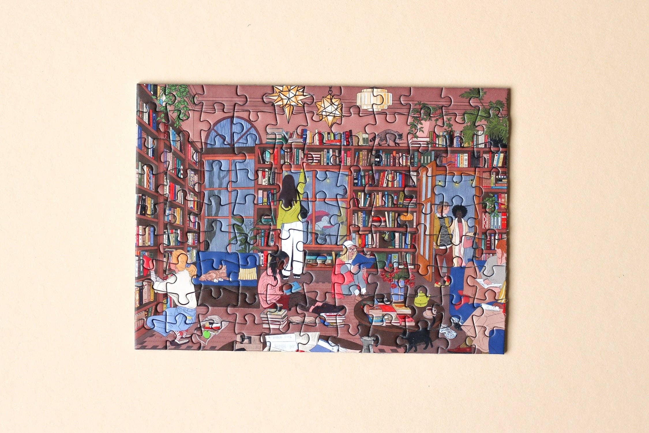 Mini-Puzzle Book Nook, 99 Teile