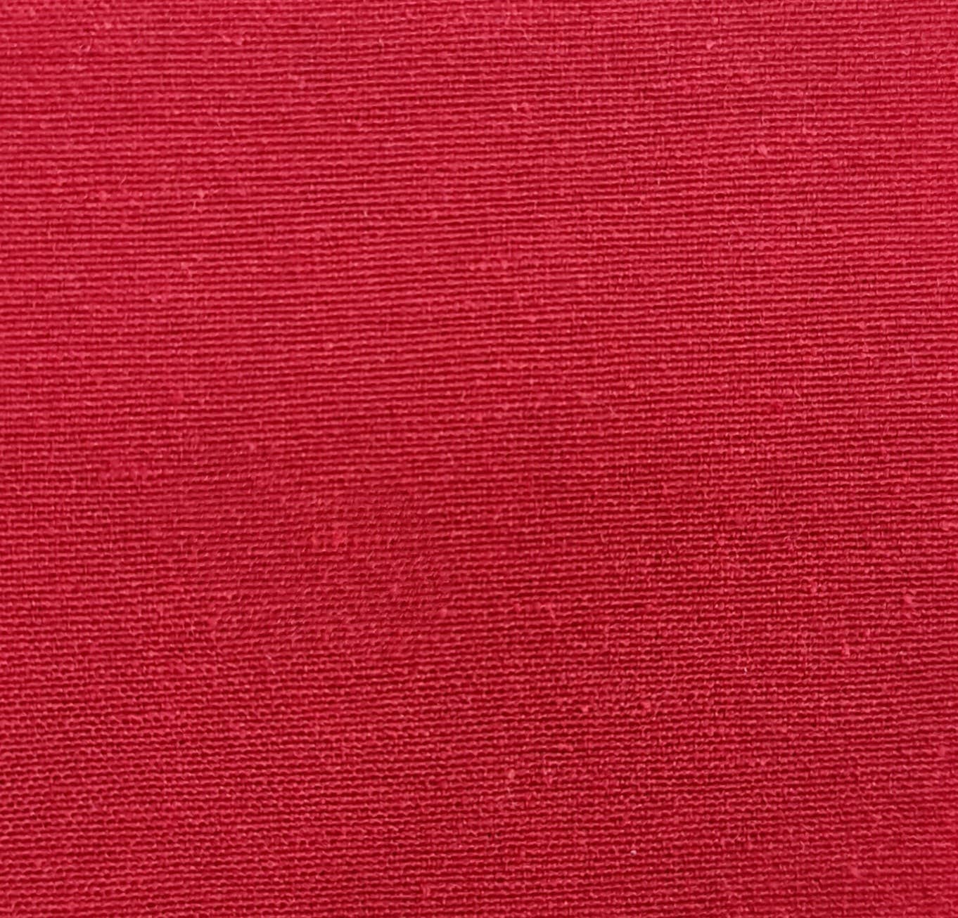 Gepolsterte Schleife aus Baumwolle 14x15cm: Rosso